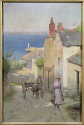 Newlyn fra bunden af Adit Lane, 1886-94